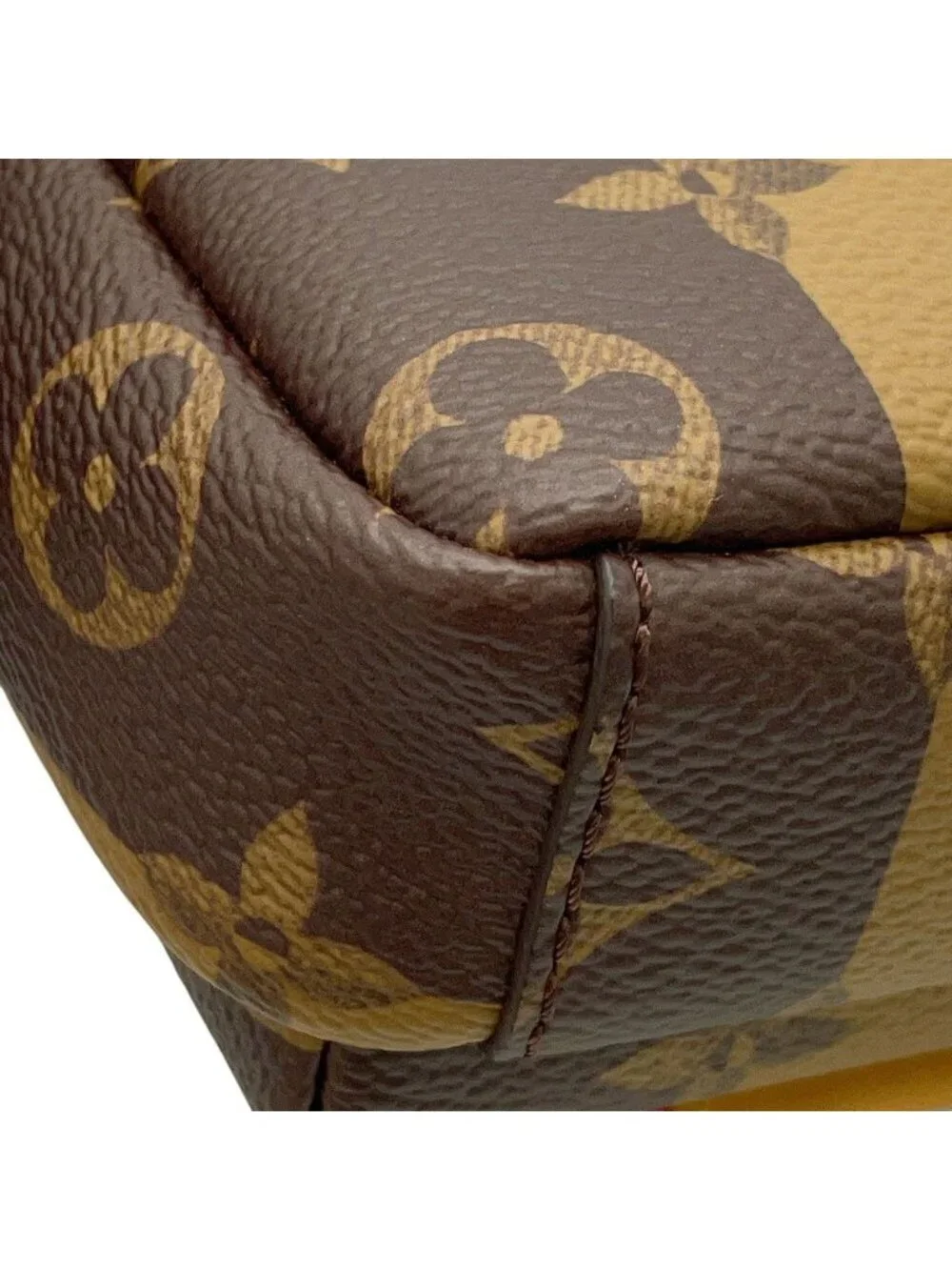 Louis Vuitton Shoulder Bag Monogram Striped Double Phone Pouch
